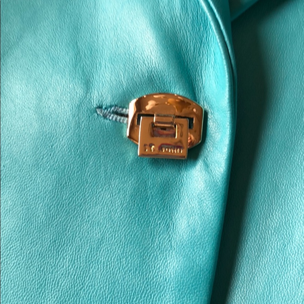 St. John leather jacket - Picture 3 of 5